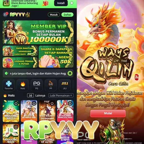 RPYYY 2026 Slot Gacor RTP Tinggi